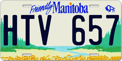 MB license plate HTV657