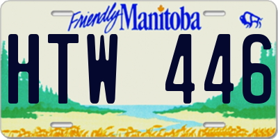 MB license plate HTW446