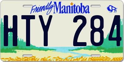 MB license plate HTY284