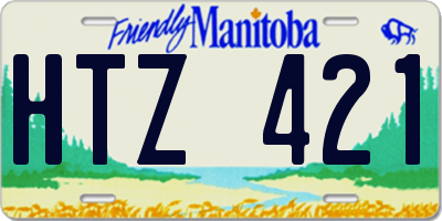 MB license plate HTZ421