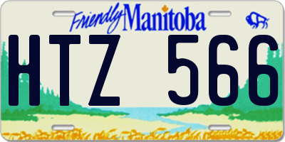 MB license plate HTZ566
