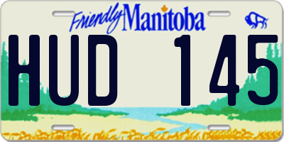 MB license plate HUD145