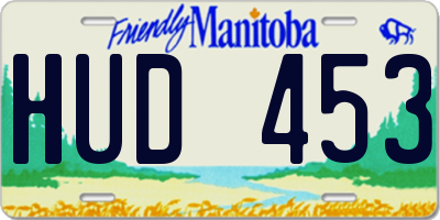 MB license plate HUD453
