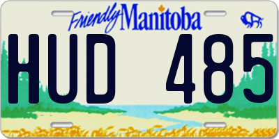 MB license plate HUD485