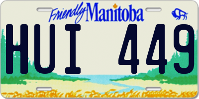 MB license plate HUI449
