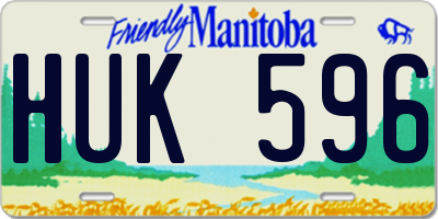 MB license plate HUK596
