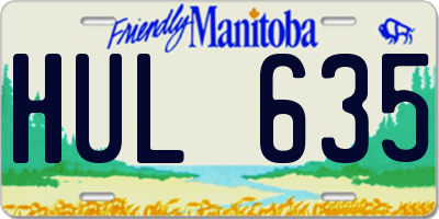 MB license plate HUL635