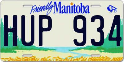 MB license plate HUP934