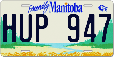 MB license plate HUP947
