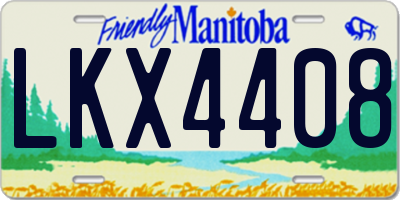 MB license plate LKX4408