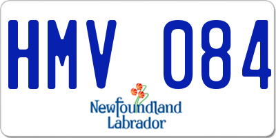 NL license plate HMV084