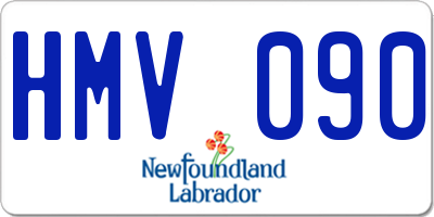 NL license plate HMV090