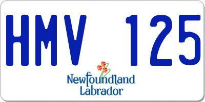 NL license plate HMV125