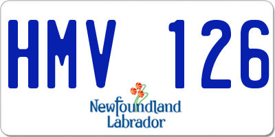NL license plate HMV126
