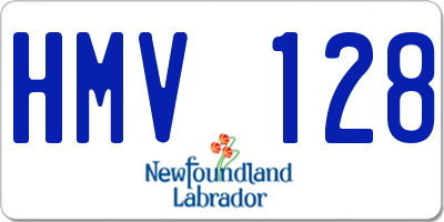 NL license plate HMV128