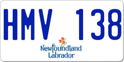 NL license plate HMV138