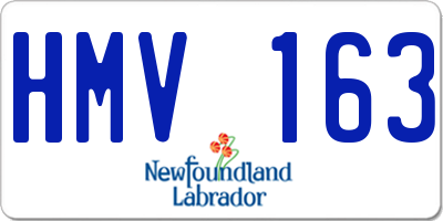 NL license plate HMV163