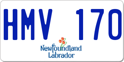 NL license plate HMV170