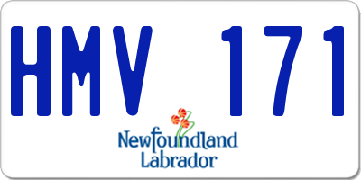 NL license plate HMV171