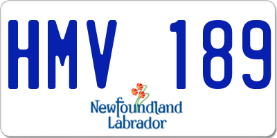 NL license plate HMV189