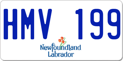 NL license plate HMV199