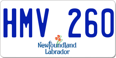 NL license plate HMV260