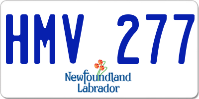 NL license plate HMV277