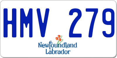 NL license plate HMV279