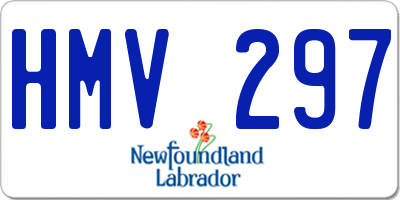 NL license plate HMV297