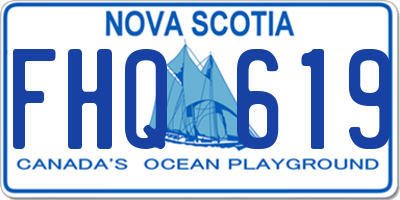 NS license plate FHQ619