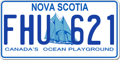 NS license plate FHU621