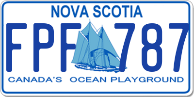 NS license plate FPF787