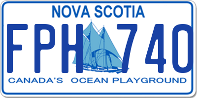 NS license plate FPH740
