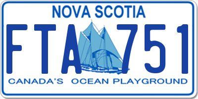 NS license plate FTA751