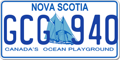 NS license plate GCG940
