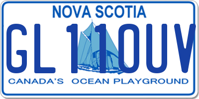 NS license plate GL11OUV