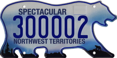 NT license plate 300002