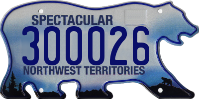 NT license plate 300026