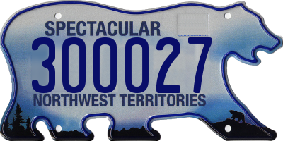 NT license plate 300027