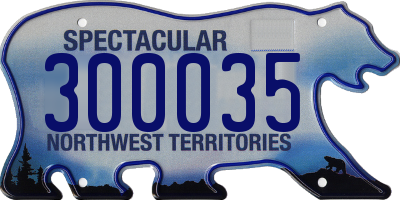 NT license plate 300035