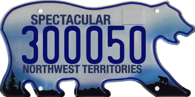 NT license plate 300050