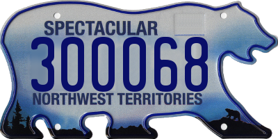 NT license plate 300068