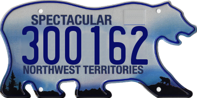 NT license plate 300162