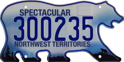 NT license plate 300235