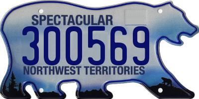 NT license plate 300569
