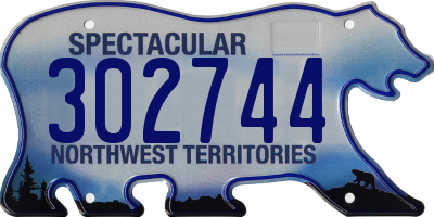 NT license plate 302744