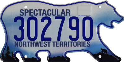 NT license plate 302790