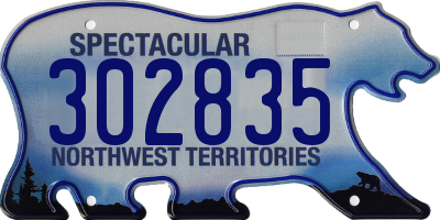NT license plate 302835