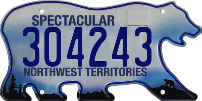NT license plate 304243