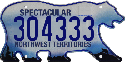 NT license plate 304333